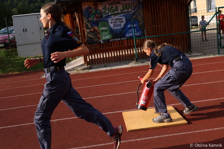 Pred odhodom na gasilsko olimpijado smo zaželeli veliko uspeha mladinkam PGD Zgornji Tuhinj (35)